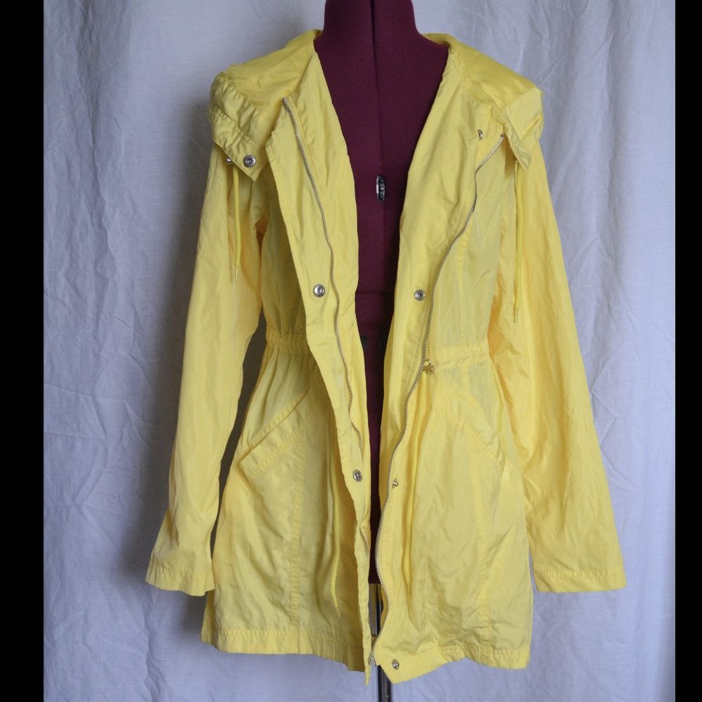 Merona Yellow Rain Jacket Coat